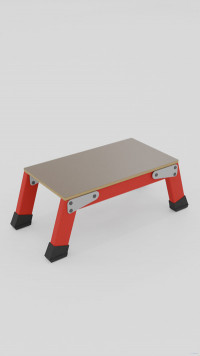 ССП-0,2 стеклопластиковая с симметричными опорами подмость h=200мм, площадка 400х250мм