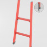 ЛСП-1,0М лестница стеклопластиковая приставная, металлические оконцеватели (Мягкий грунт) h=1000мм, ступ.2