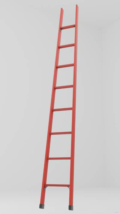 ЛСП-3,0 лестница стеклопластиковая приставная h=3000мм, ступ.8 