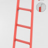 ЛСП-1,4АК лестница стеклопластиковая приставная, абразивное покрытие ступеней, крюки h=1400мм, ступ.3