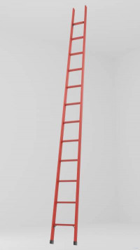 ЛСП-3,3Т лестница стеклопластиковая приставная Телеком h=3300мм, ступ.12