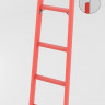 ЛСП-1,7К лестница стеклопластиковая приставная, крюки h=1700мм, ступ.4