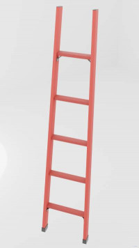 ЛСП-2,0 лестница стеклопластиковая приставная h=2000мм, ступ.5