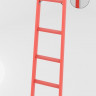 ЛСП-2,0К лестница стеклопластиковая приставная, крюки h=2000мм, ступ.5