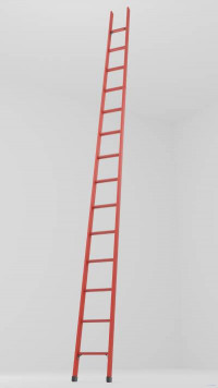 ЛСП-3,8Т лестница стеклопластиковая приставная Телеком h=3800мм, ступ.14