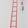 ЛСП-2,4АТКМ лестница стеклопластиковая приставная Телеком, абразивное покрытие ступеней, крюки, металлические оконцеватели (Мягкий грунт) h=2400мм, ступ.9 ЛСП-2,4АТКМ лестница стеклопластиковая приставная Телеком, абразивное покрытие ступеней, крюки, металлические оконцеватели (Мягкий грунт) h=2400мм, ступ.9