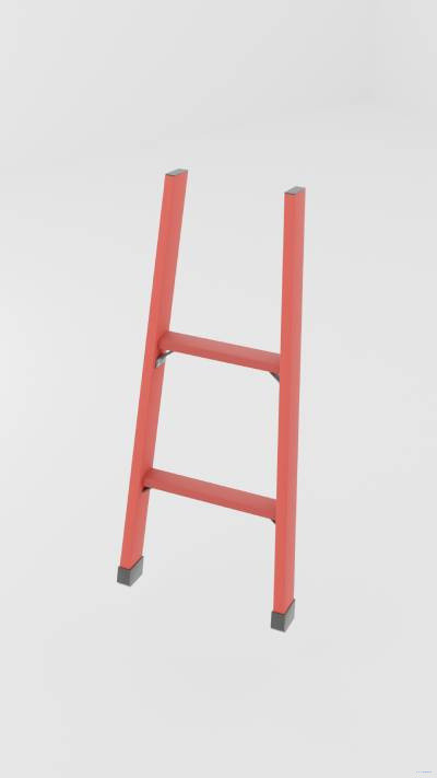 ЛСП-1,0 лестница стеклопластиковая приставная h=1000мм, ступ.2 