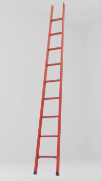 ЛСП-2,4Т лестница стеклопластиковая приставная Телеком h=2400мм, ступ.9